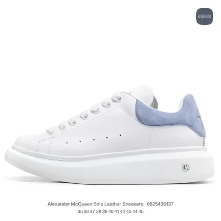 Alexander McQueen Oversized Sole Leather Sneakers · 10 variantes